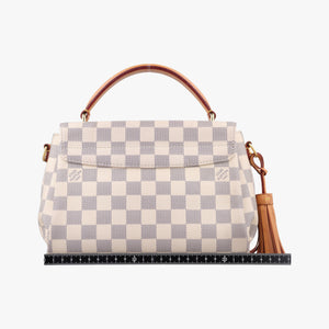 Pre-owned Louis Vuitton Croisette Azure Damier canvas N41581 shoulderbag | stylenewstar