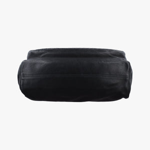 Pre-owned Bottega Veneta Intrecciato Black lambskin shoulderbag | stylenewstar