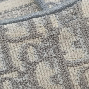 Pre-owned Christian Dior Saddle Grey jacquard bum bag/waist bag | stylenewstar