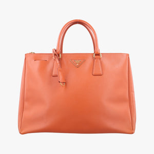 Secondhand Prada Galleria Orange SAFFIANO Leather BN1844 handbag | stylenewstar
