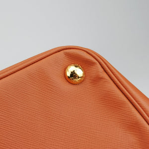 Secondhand Prada Galleria Orange SAFFIANO Leather BN1844 handbag | stylenewstar