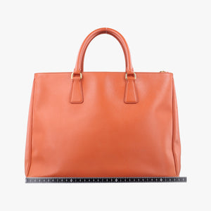 Secondhand Prada Galleria Orange SAFFIANO Leather BN1844 handbag | stylenewstar