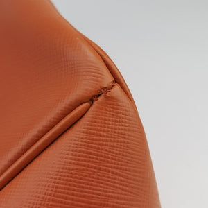 Secondhand Prada Galleria Orange SAFFIANO Leather BN1844 handbag | stylenewstar