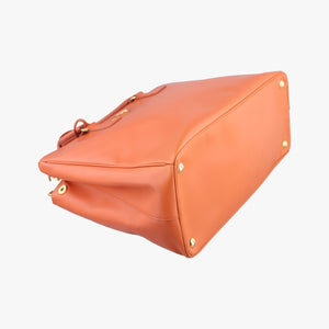 Secondhand Prada Galleria Orange SAFFIANO Leather BN1844 handbag | stylenewstar