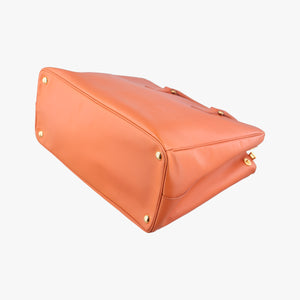 Secondhand Prada Galleria Orange SAFFIANO Leather BN1844 handbag | stylenewstar