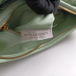 Pre-owned Bottega Veneta Gemelli Green Lambskin 764281 shoulderbag | stylenewstar