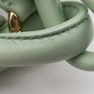 Pre-owned Bottega Veneta Gemelli Green Lambskin 764281 shoulderbag | stylenewstar