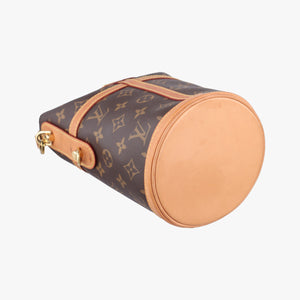 Pre-owned Louis Vuitton DUFFLE brown Monogram Canvas M43587 shoulderbag | stylenewstar