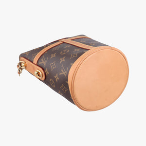 Pre-owned Louis Vuitton DUFFLE brown Monogram Canvas M43587 shoulderbag | stylenewstar
