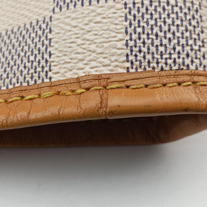 Secondhand Louis Vuitton Neverfull MM Azur Damier Canvas N51107 shoulderbag | stylenewstar