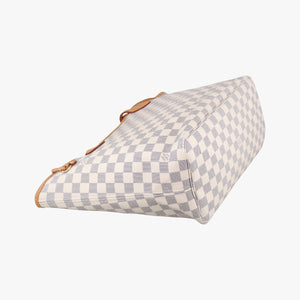 Pre-owned Louis Vuitton Neverfull MM Azur Damier Canvas N51107 shoulderbag | stylenewstar
