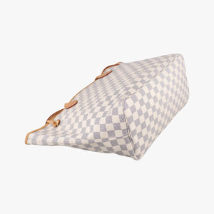 Pre-owned Louis Vuitton Neverfull MM Azur Damier Canvas N51107 shoulderbag | stylenewstar