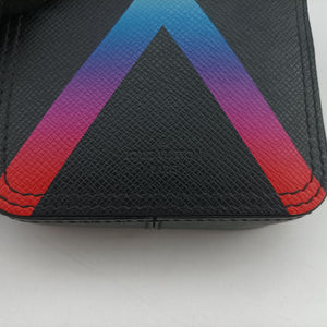 Pre-owned Louis Vuitton Danube Messenger black×multicolor Taiga M30332 shoulderbag | stylenewstar