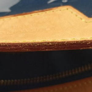 Secondhand Louis Vuitton Brea MM Grand Bleu Vernis M90054 shoulderbag | stylenewstar
