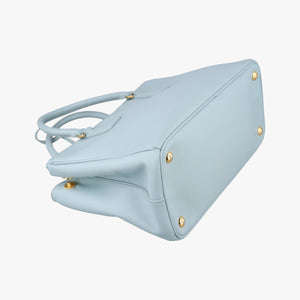 Pre-owned Prada Galleria Blue SAFFIANO Leather BN1786 handbag | stylenewstar