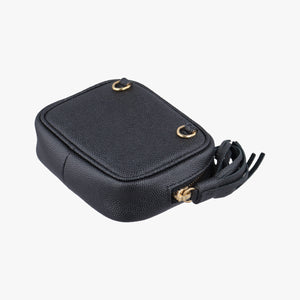 Pre-owned Yves Saint Laurent baby lou Black Leather 635088 shoulderbag | stylenewstar