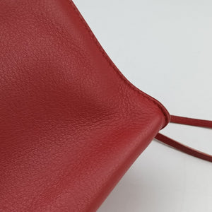 Pre-owned Balenciaga Papier A4 Red Leather 370926 handbag | stylenewstar