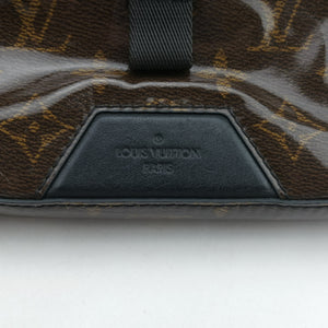 Pre-owned Louis Vuitton Messenger PM Brown Monogram Glaze M43895 bum bag/waist bag | stylenewstar