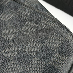 Secondhand Louis Vuitton DANIEL GM Noir Damier Graphite N58033 shoulderbag | stylenewstar