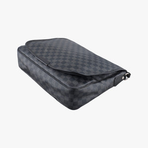 Secondhand Louis Vuitton DANIEL GM Noir Damier Graphite N58033 shoulderbag | stylenewstar