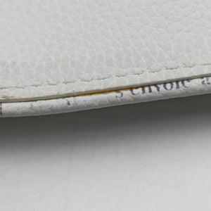 Vintage Christian Dior Saddle White Leather bum bag/waist bag | stylenewstar