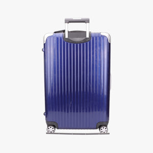 Secondhand RIMOWA TOPAS Blue aluminum suitcase | stylenewstar