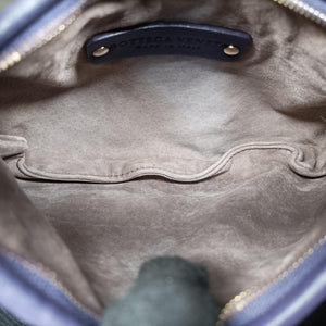 Pre-owned Bottega Veneta Intrecciato Purple lambskin handbag | stylenewstar