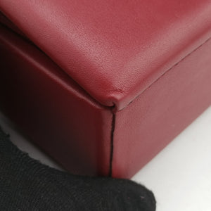Secondhand Christian Dior Dioraddict Box Red Leather shoulderbag | stylenewstar