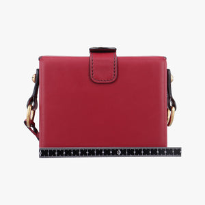 Secondhand Christian Dior Dioraddict Box Red Leather shoulderbag | stylenewstar