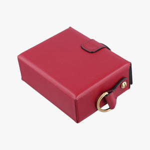 Secondhand Christian Dior Dioraddict Box Red Leather shoulderbag | stylenewstar