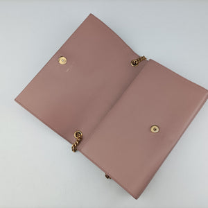 Secondhand Yves Saint Laurent KATE Pink Leather 354119 shoulderbag | stylenewstar