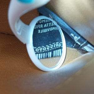 Vintage Fendi KAN U Blue Leather 8BT312 shoulderbag | stylenewstar