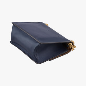 Vintage Fendi KAN U Blue Leather 8BT312 shoulderbag | stylenewstar