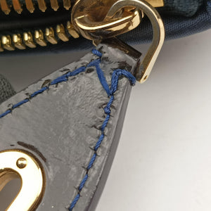 Pre-owned Louis Vuitton Lockit MM Marine Monogram Des Jours M93842 handbag | stylenewstar
