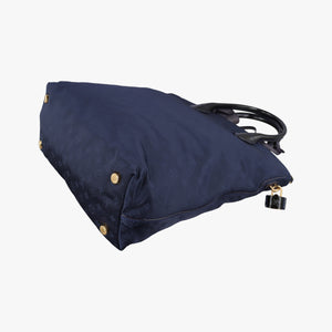 Pre-owned Louis Vuitton Lockit MM Marine Monogram Des Jours M93842 handbag | stylenewstar