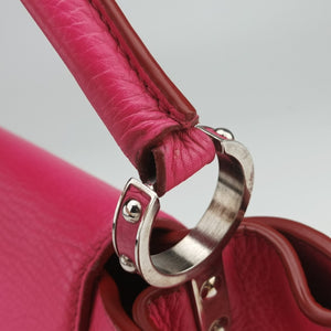 Vintage Louis Vuitton Capucines MM Rose Rich Taurillon leather M94671 handbag | stylenewstar