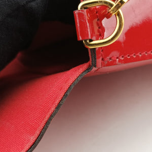 Pre-owned Louis Vuitton Pochette FeLICIE CERISE Vernis M61293 shoulderbag | stylenewstar