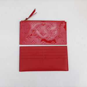 Pre-owned Louis Vuitton Pochette FeLICIE CERISE Vernis M61293 shoulderbag | stylenewstar