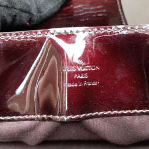 Secondhand Louis Vuitton MELROSE AVENUE AMARANTE Vernis M93757 handbag | stylenewstar