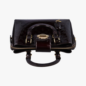 Secondhand Louis Vuitton MELROSE AVENUE AMARANTE Vernis M93757 handbag | stylenewstar