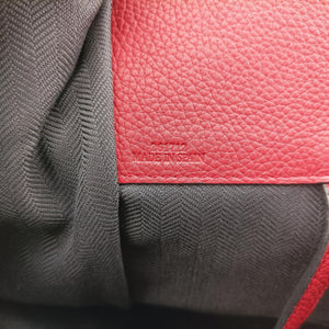 Pre-owned Loewe Hammock Burgundy Leather shoulderbag | stylenewstar