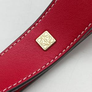 Pre-owned Loewe Hammock Burgundy Leather shoulderbag | stylenewstar