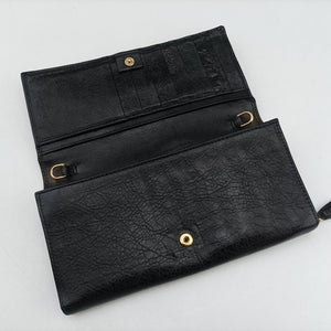 Pre-owned Balenciaga The Giant Black Leather handbag | stylenewstar