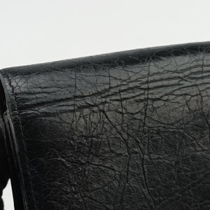 Pre-owned Balenciaga The Giant Black Leather handbag | stylenewstar