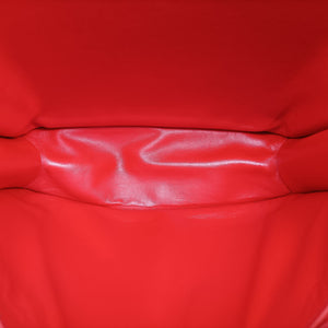 Pre-owned Celine Classic Box Red Leather shoulderbag | stylenewstar