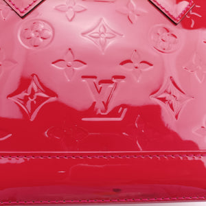 Pre-owned Louis Vuitton Alma BB pomme d'amour Vernis M90174 shoulderbag | stylenewstar