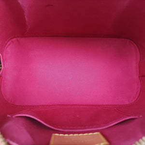 Pre-owned Louis Vuitton Alma BB pomme d'amour Vernis M90174 shoulderbag | stylenewstar