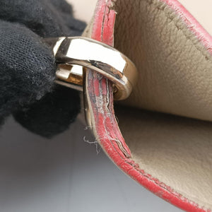 Pre-owned Celine Sangle Bucket Beige Leather shoulderbag | stylenewstar