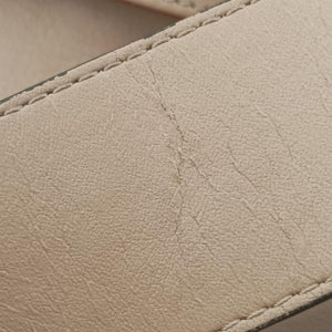 Pre-owned Celine Sangle Bucket Beige Leather shoulderbag | stylenewstar