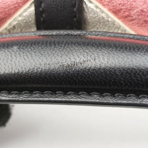 Pre-owned Yves Saint Laurent COLLEGE Rainbow Multicolour Leather 447977 shoulderbag | stylenewstar